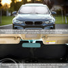 167x95cm Car Double Circle Sun Visor Heat Insulation Sun Protection Sun Block