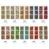 2 Sets Nail Art 6 Grid Pointed Bottom Diamond Nail Jewelry, Specification: 03 Champagne