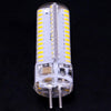 G4 4W  240-260LM Corn Light Bulb, 104 LED SMD 3014, Warm White Light, AC 220V