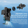 M7 Intelligent Sensing Fast Wireless Charging Car Holder(Black)