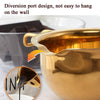 Cheese Butter Chocolate Stainless Steel Melting Bowl, Colour: True Color