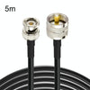 5m RG58 BNC Male to UHF Male Coax Cable