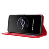 For ASUS ROG Phone 7 Magnetic Buckle Retro Texture Leather Phone Case(Red)