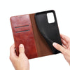 For Samsung Galaxy A06 5G Oil Wax Crazy Horse Texture Leather Phone Case(Brown)