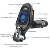 BT28 Car Color Screen Bluetooth MP3 Player AUX FM Transmitter QC3.0