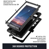 For Samsung Galaxy S25 Ultra 5G R-JUST Life Waterproof Dustproof Shockproof Phone Case(Black)