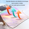 Car Laser Front Windshield Sun Protection Heat Insulation Sunshade, Size: Small