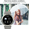 Bluetooth Talk Outdoor Pedometer Exercise Heart Rate Sleep Monitoring Smart Watch(Black)
