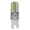 G9 4W 210LM  64 LED SMD 3014 Silicone Corn Light Bulb, AC 110V (White Light)