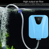 AP003 Solar Aquarium Air Pump, Dual-Use AC/DC, 2L/min (Sky Blue)