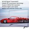 HDMI Single Cable 120m Transmitter / Receiver Extender 4K HD Transmitter UK Plug(Gray)