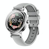 KC06 Women Menstrual Period Smart Watch Bracelet, Blood Pressure / Heart Rate Monitoring, Silicone Strap(Silver)