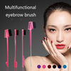 3 PCS Eyebrow Brush Eyelash Comb Set Hairline Comb Eyebrow Trimming Tool(A)