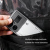 Car Seat Back Storage Hanging Bag Tablet Net Bag(Black)