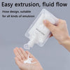 20pcs Travel Refillable Empty Squeeze Pouch Lotion Shampoo Squeezable Bags, Spec: 30ml