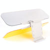 2 in 1 HD Car Anti-Glare Dazzling  Day Night Vision Driving Mirror Sun Visors