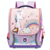 Kindergarten Children Cute Cartoon Backpack School Bag, Color: Large Light Purple