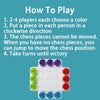 Children Board Games Ferrule Stacking Toys Two-Player Interactive Educational Table Game(Colorful)