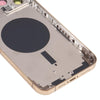 iPhone 13 Pro Max Back Cover Gold - SIM Tray & Lens