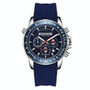 OCHSTIN 6125A Multi Function Chronograph Men  Sports Silicone Quartz Waterproof Men  Watch(Blue)