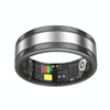 R18 SIZE 9 Smart Ring, Support Heart Rate / Blood Oxygen / Sleep/ Multiple Sports Modes(Black)