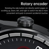 HDT 3 Max 1.6 inch Leather Band IP67 Waterproof Smart Watch Support Bluetooth Call / NFC(Black)