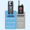 RF Detector Anti-Spy Camera Finder Bug Detector Wireless Signal 10m