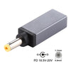 PD 18.5V-20V 4.8x1.7mm Male Adapter Connector (Silver Grey)