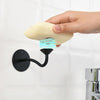 Bathroom Magnetic Soap Holder Non Punch Wall Mounted Stainless Steel Soap Holder(Black)