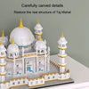 288pcs /Box High Difficulty Micro-Particle Taj Mahal Castle Building Blocks Children Puzzle Toys Festival Gift