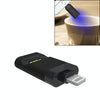 8 Pin Ultra Portable Germicidal Lights Smartphone UV Sanitizer (Black)