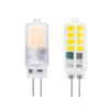 G4 AC/DC12V 3W Flicker-free Replacement LED Halogen Lamp Beads, Light Color: Cold White(Milky White Cover)