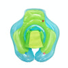Cooldy Infant and Children Swimming Ring Swimming Supplies Inflatable Life Buoy, Inner diameter After Inflation:M, Size:M (Green)