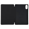 For Huawei MatePad SE 11 2024 Tri-fold Silicone Leather Tablet Case(Black)