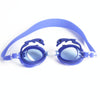 Cartoon Children Swimming Goggles Baby Waterproof Anti-fog High-definition Swimming Goggles(Blue Dolphin)