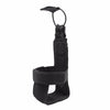 Portable Outdoor Travel Nylon Adjustable Cover Holster Kettle Bag Water Bottle Pouch(Black)