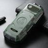 Q7+ 4G Elder Keypad Rugged Phone, 1.77 inch, 16800mAh, 21 Keys,  SOS, FM, Network: 4G, Dual SIM(Green)
