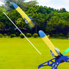 Outdoors Children Stepping-on Rockets Pop-up Rocket Toy, Spec: Launcher+3 Light Rocket