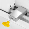 No Punching Limiters Child Safety Window Limit Lock With Key(Double Windows Stainless Steel Model)