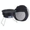 Portable Small Outdoor Folding Round BBQ Grill Wild Camping Cooking Tools, Specification: With Storage Bag