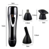 BZ-3563B 4 In 1 USB Shaver Nose Hair Trimmer(White)