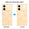 Xiaomi Redmi Note 13R Pro Back Cover (Black) - Original