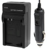 Digital Camera Battery Car Charger for Nikon EL20(Black)