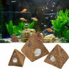 Aquarium Resin Pyramid Fish Shrimp Hiding Cave Ornament 10x11cm