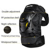 SULAITE Motorcycle Protector Rider Wind Warmth Protective Gear Riding Equipment, Colour: Black Elbow Pads