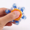 Fidget Spinner Toy Stress Reducer Anti-Anxiety Toy (Blue)