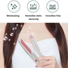 2 In 1 Electric Splint Hair Curling Wireless Hair Straightener(Pearl White)