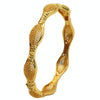 B-52 24K Gold Plated Bracelets Women Wedding Sand Gold Bracelet