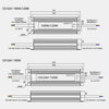 GEEPUT 220V Turn 12V LED Waterproof Power Supply Transformer, Model: 8.33A 100W