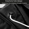 OUDU Outdoor Sports Waist Pack Male And Female Running Waterproof Cell Phone Bag(Black)